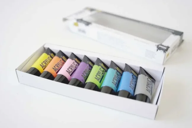 KREUL Set di colori acrilici SOLO GOYA – mixed colors – 8 x 20 ml