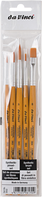 daVinci set di pennelli sintetici - 3502