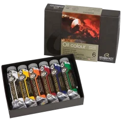 Set di partenza olio Rembrandt 6 x 15 ml