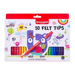 Bruynzeel Felt tip Set flomastera - 50 boja