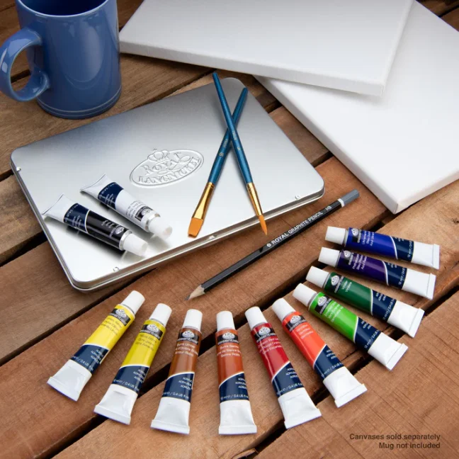 Akril festékek Royal & Langnickel Art Set - közepes szett 16 db