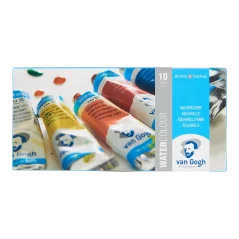 Akvarelové barvy Van Gogh - sada 10 x 10 ml tuby