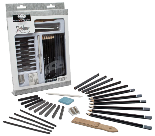 Set di matite da disegno Royal & Langnickel Art Set - 28 pezzi
