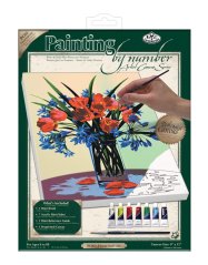 R&L Slikanje po brojevima na platnu – Floral Still Life