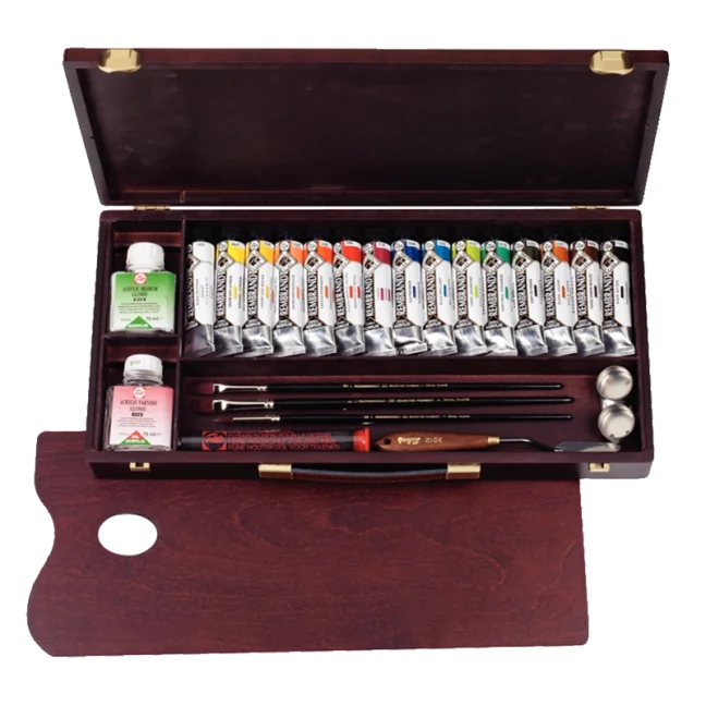 Colori acrilici REMBRANDT - Set professionale 15 x 40 ml