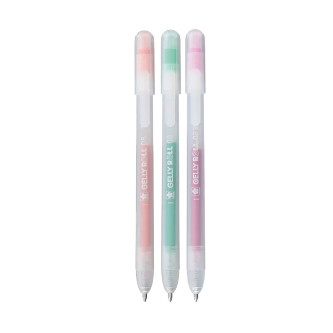 Sakura Gelly Roll Stardust set di penne gel 3 pz – Orange-Rose-Emerald
