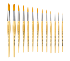 daVinci JUNIOR pennelli rotondi - serie 303 - scegli la misura