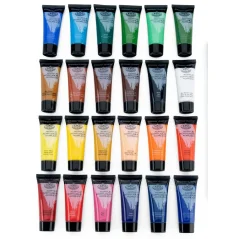 R&L Sada akrylových farieb v puzdre – 12 x 22 ml