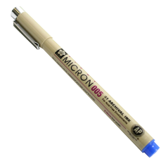 Tehnička olovka SAKURA Pigma Micron® Plava - odaberite veličinu vrha