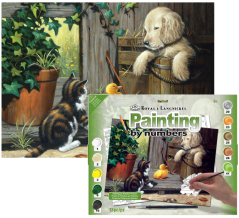 R&L Számozott festés – Three Buddies