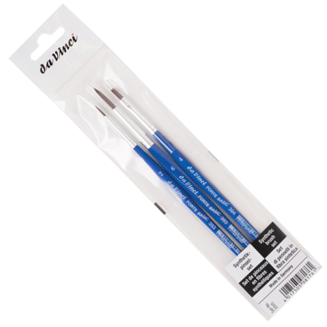 Set di pennelli sintetici daVinci - 3505