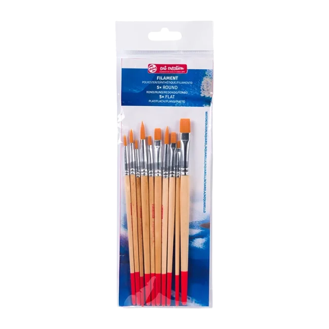 Set Art Creation 10 pennelli per acquerello - poliestere