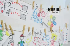 KREUL Sada farieb MUCKI – paintbox počítanie – prstové farby
