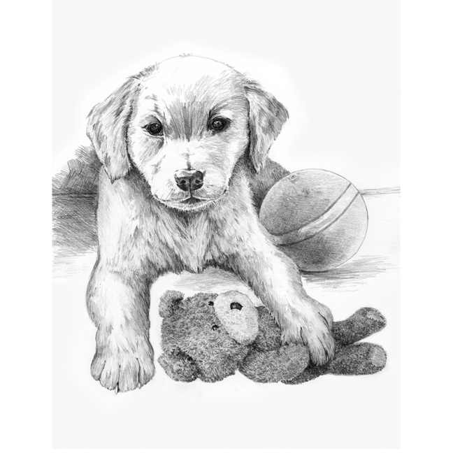 Set da disegno Royal & Langnickel con tema - Cucciolo