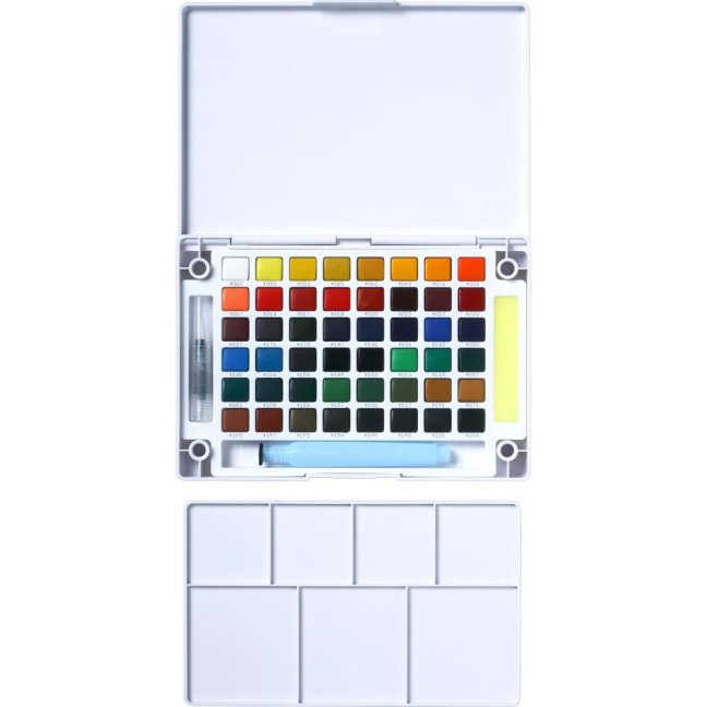 Sketch box con acquerelli Sakura Koi - 48 pezzi