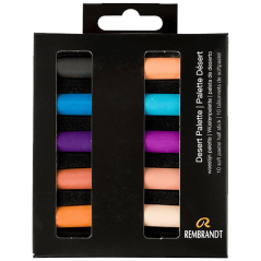 Suchý pastel REMBRANDT - Desert Palette - sada 10 pol.pastelov