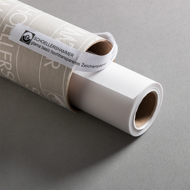 Schoellershammer rotolo di carta trasparente (90 g/m²) - 1,10x20m
