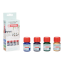 Set Art Creation per vetro e porcellana trasparente Blues - 4x30 ml