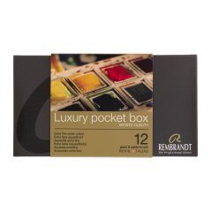 Colurs d'aquarel REMBRANDT - set da basa 12 godets