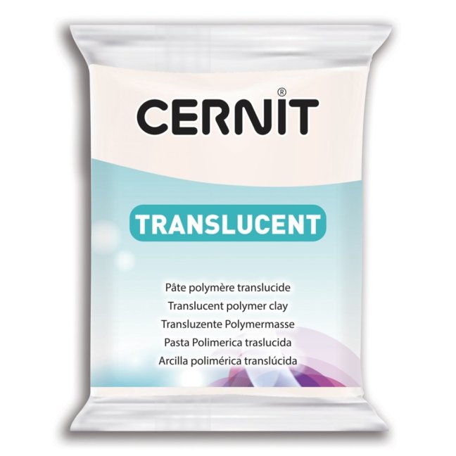 CERNIT Translucent 56g - vari colori - CERNIT Translucent: 005 - White