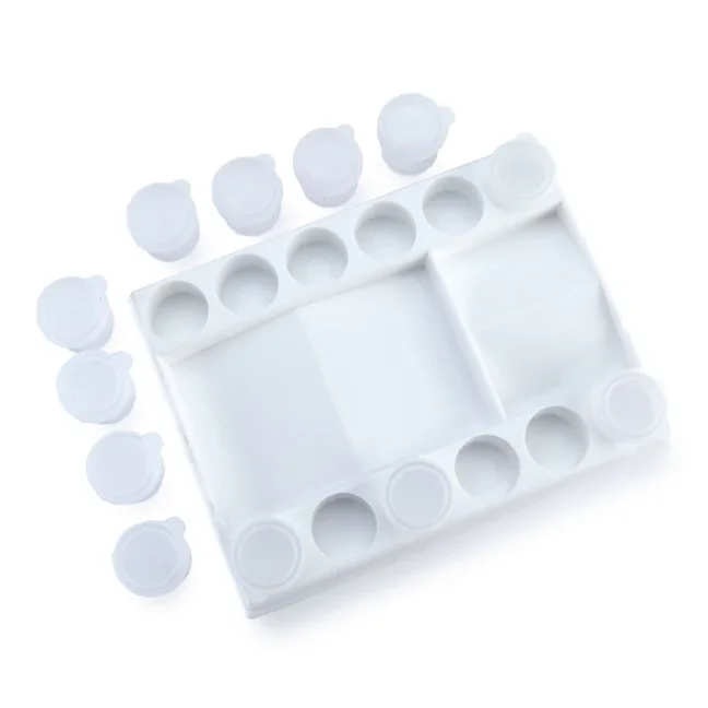 Set di pallet e contenitori di stoccaggio - 13 pezzi