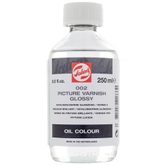Talens lesklý lak pre olej 002 - 250 ml