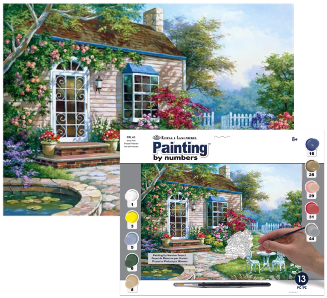 R&L Pittura con i numeri – Spring Patio
