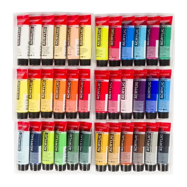 Amsterdam akril festékek - 36 x 20 ml készlet - General selection