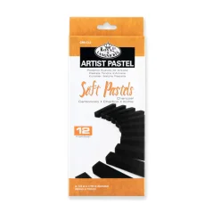 R&L Set di pastelli secchi – CHARCOAL – 12 pz