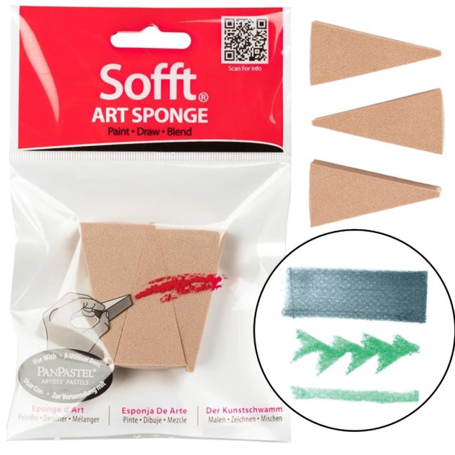 PanPastel set de bureți pentru pastel 3 bucăți – alegeți un set