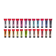 Akrylové barvy Amsterdam - sada 24 x 20 ml - SOFT COLORS