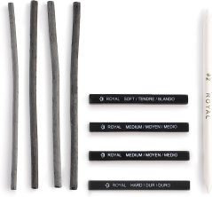 Royal Langnickel Mini set da skizzar cun charvuns - 10 tocs