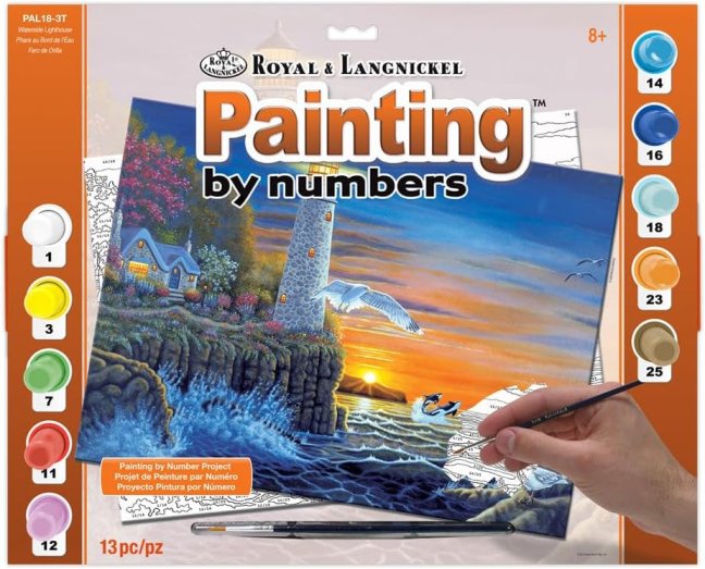 R&L Pittura con i numeri – Waterside Lighthouse