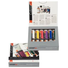 Vopsele în ulei Cobra Artist - set de pornire 6 x 20 ml