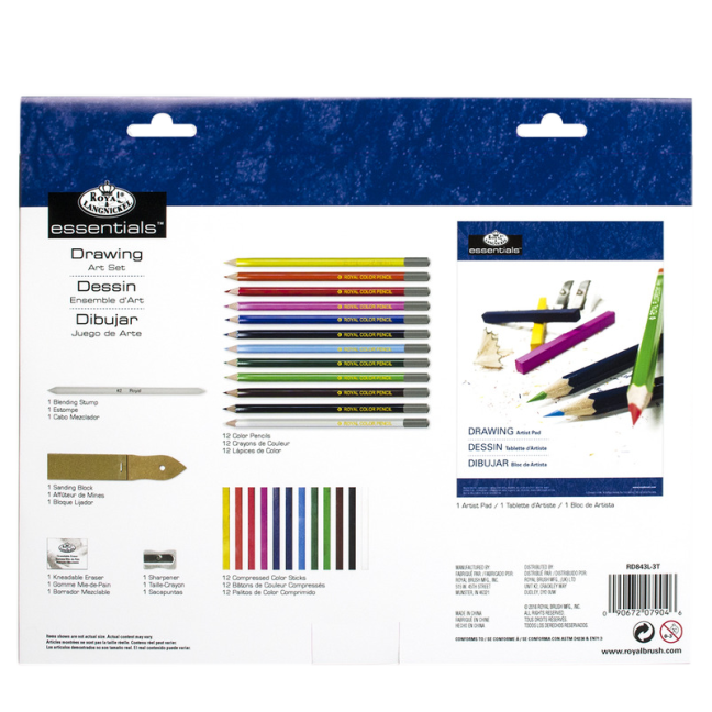 Royal & Langnickel Essentials Set da Disegno per Artisti 29 pezzi