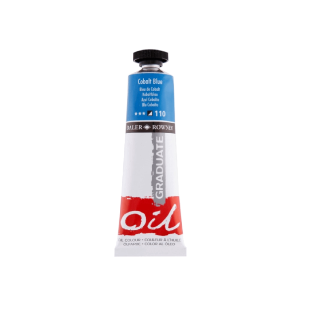 Colori a olio D&R Graduate 38ml - scegli la tonalità - D&R Graduate 38 ml - scegli la tonalità: 110 - Cobalt Blue