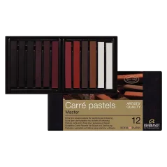 Pastely REMBRANDT Carré - sada 12 pastelov