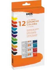 KREUL Sada guášových barev El Greco - 12 x 12 ml
