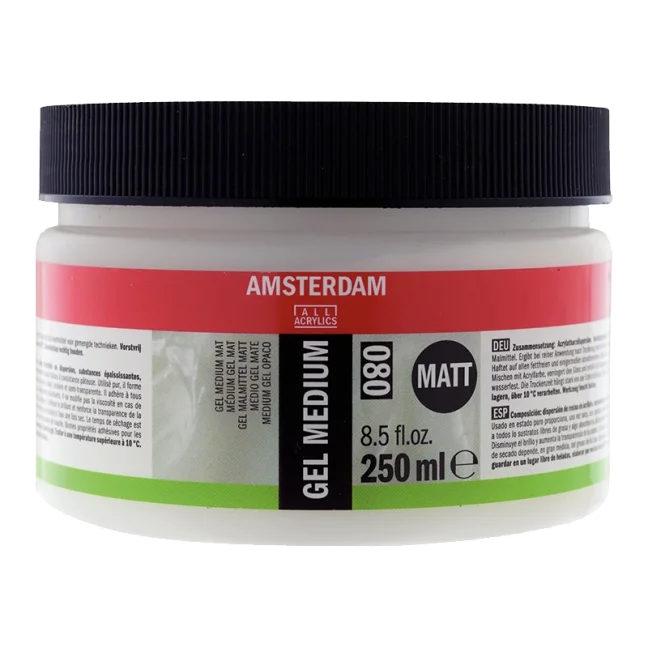 Amsterdam gél médium matt 080 - 250 ml