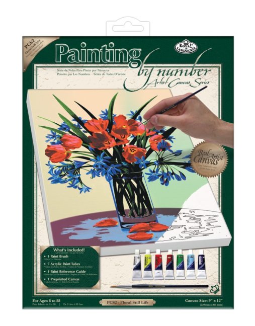 R&L Pictură după numere pe pânză – Floral Still Life