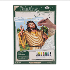 R&L Malování podle čísel na plátno – The Good Shepherd