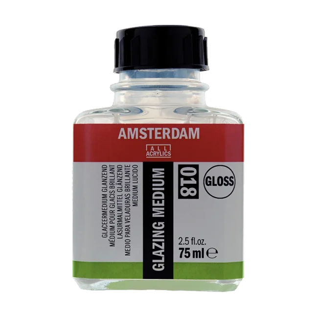 Amsterdam üveg médium akrilhoz fényes 018 - 75 ml