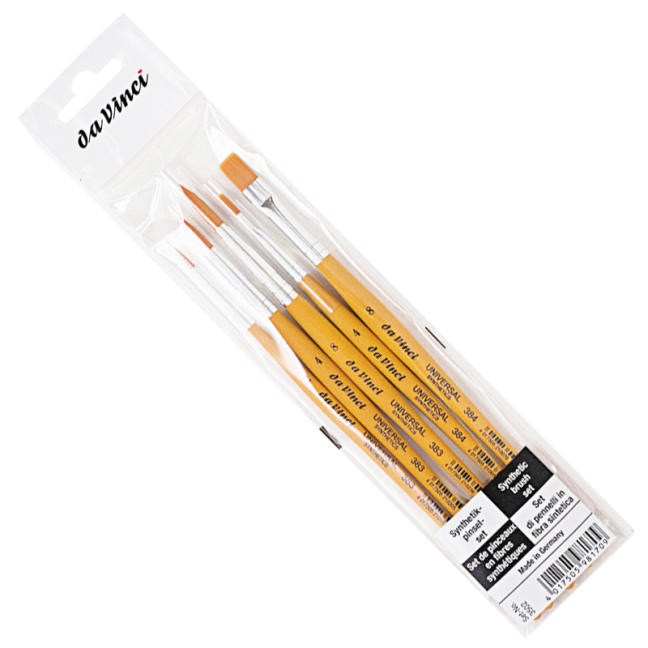 daVinci set di pennelli sintetici - 3502