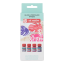 Art Creation set per vetro e porcellana opaco Pink Silver - 4x30 ml