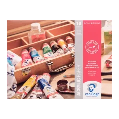 Bloc pentru culori acrilice Van Gogh 30x40cm, 370g, 10 foi