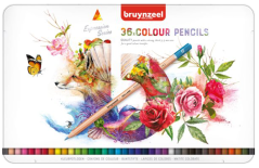 Creioane colorate Bruynzeel Expression - set de 36 buc