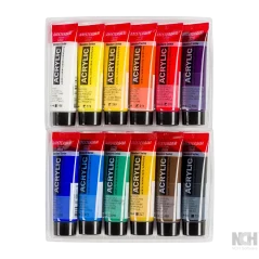 Amsterdam akril festékek - 12 x 20 ml készlet