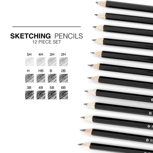 Matite da disegno Royal & Langnickel - set 12 pezzi