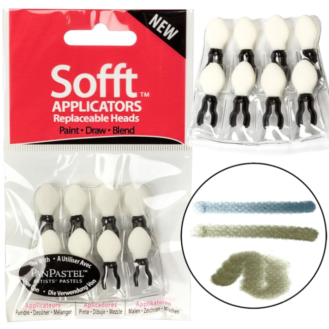 PanPastel sada vymeniteľlých nástavcov pre pastel – 8 ks