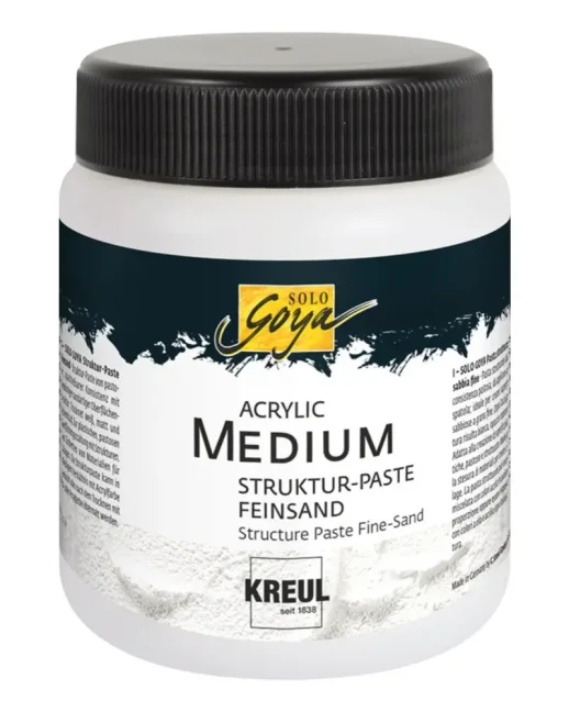 KREUL Strukturáló paszta SOLO GOYA – finom homok – 250 ml